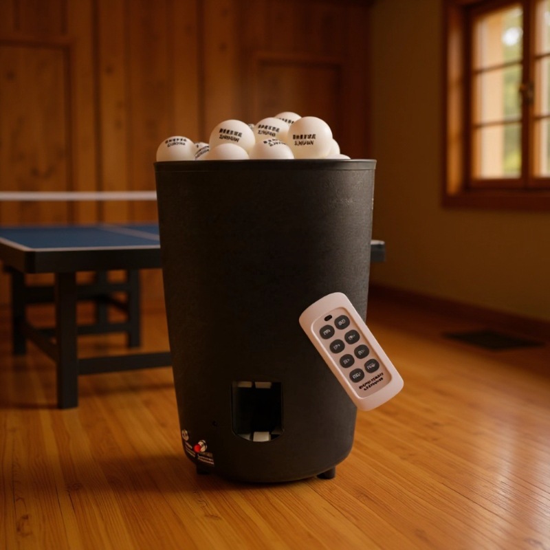 Table Tennis Launcher - Máquina Portátil de Lanzamiento de Pelotas