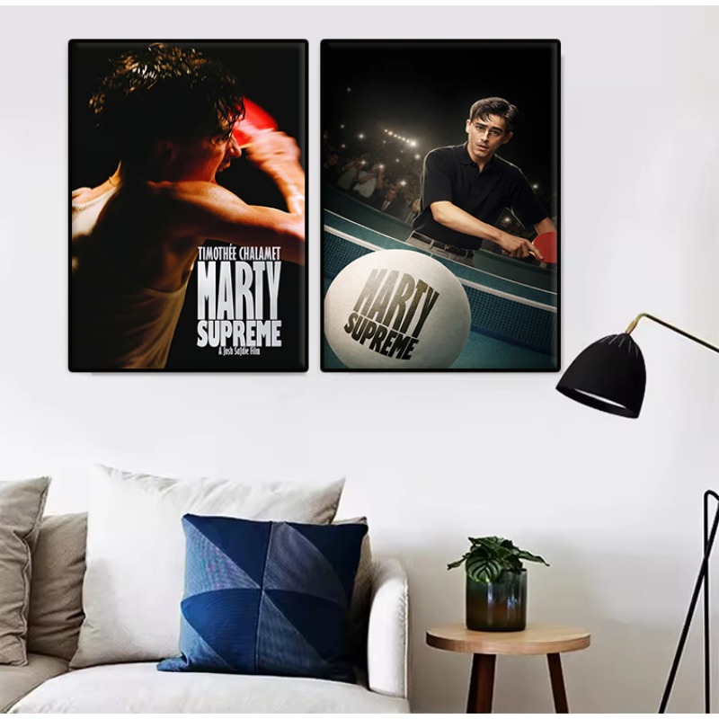 Pósteres de películas deportiv - Table Tennis Illustration reseña y precio