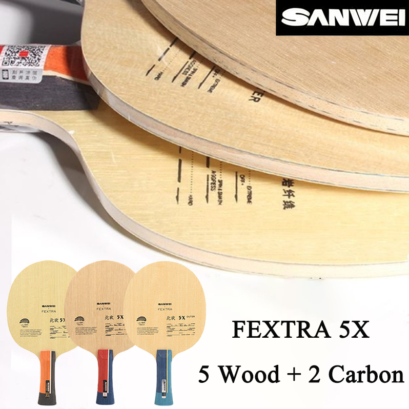 SANWEI FEXTRA 5X Pala de Tenis - Table Tennis Usa reseña y precio