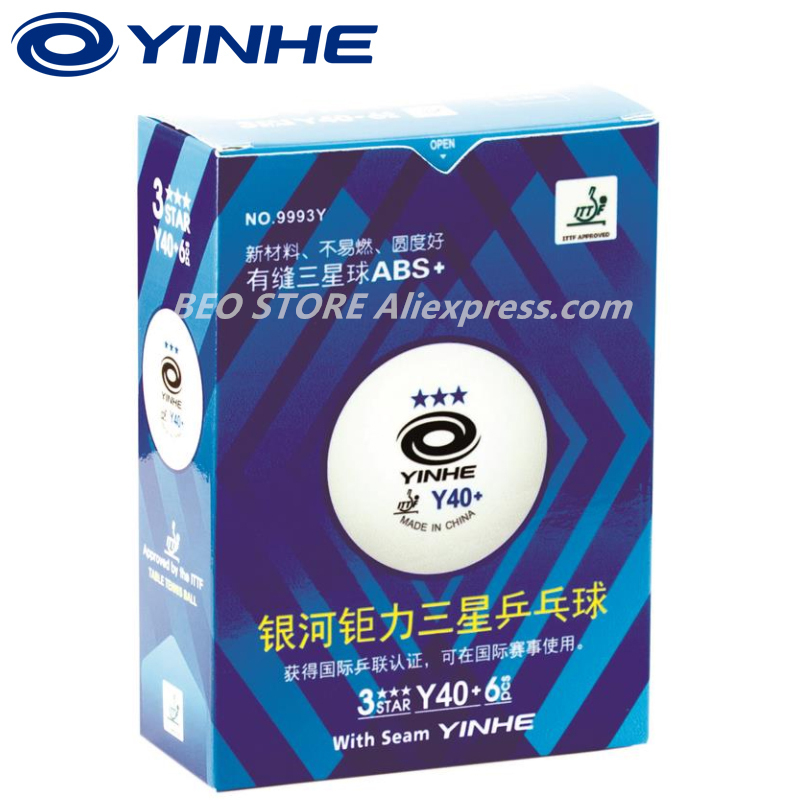 60 pelotas YINHE 3 estrellas Y - Table Tennis Game Pc reseña y precio