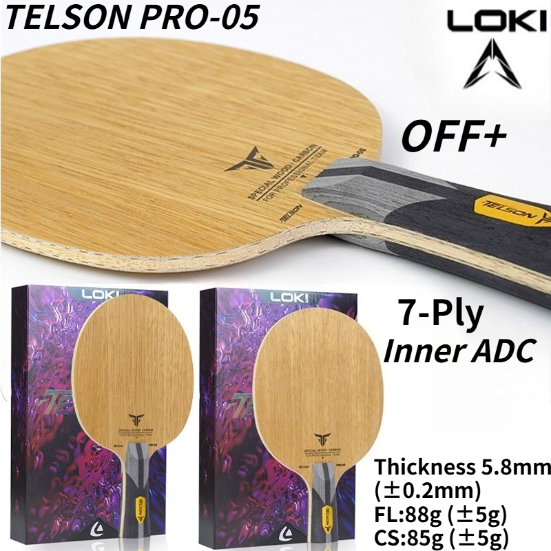 LOKI TELSON PRO-05 Inner ADC P - Table Tennis Yasaka reseña y precio
