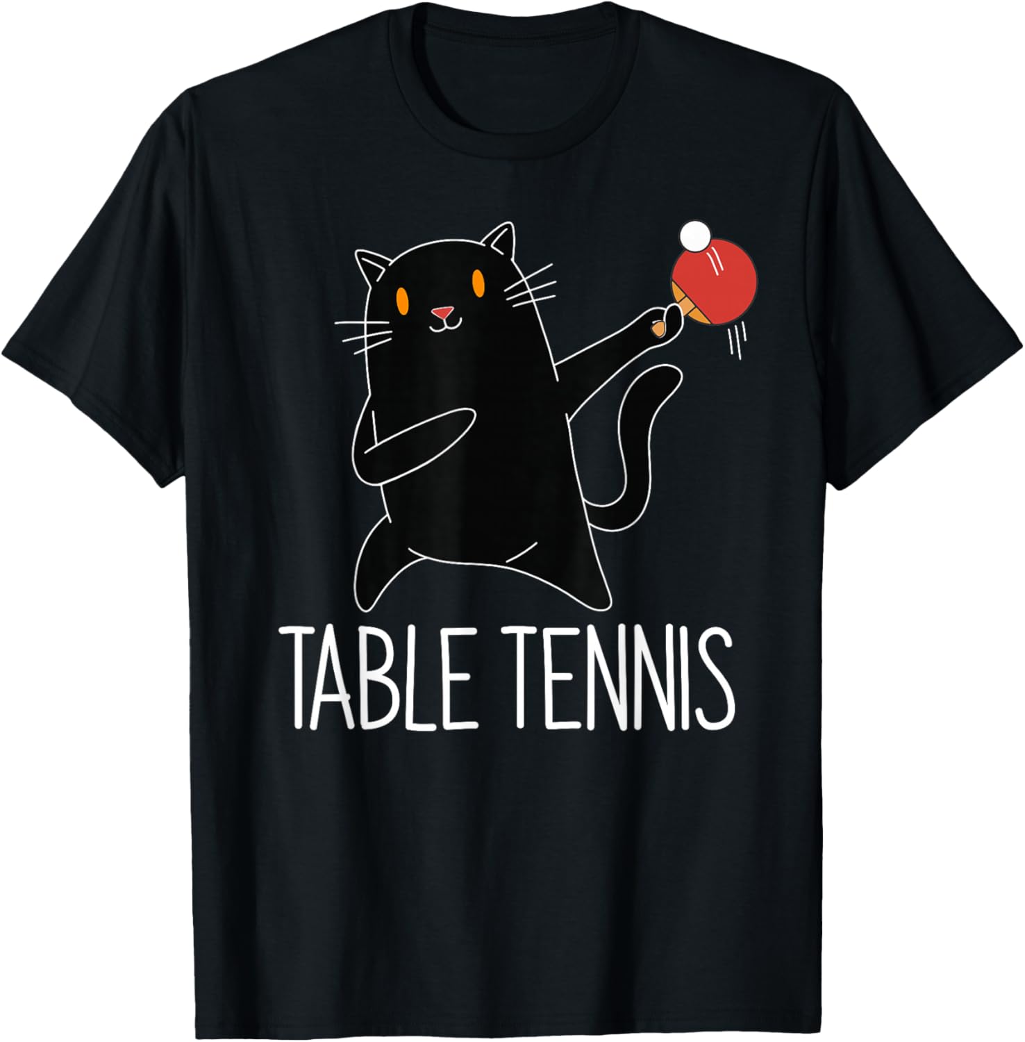 Camiseta de tenis de mesa Blac - Table Tennis Outfit reseña y precio