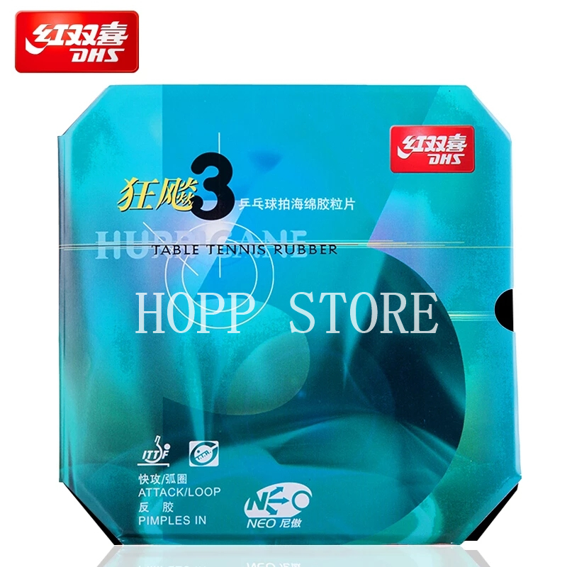 DHS Hurricane 3 neo tenis de m - Table Tennis Yasaka reseña y precio