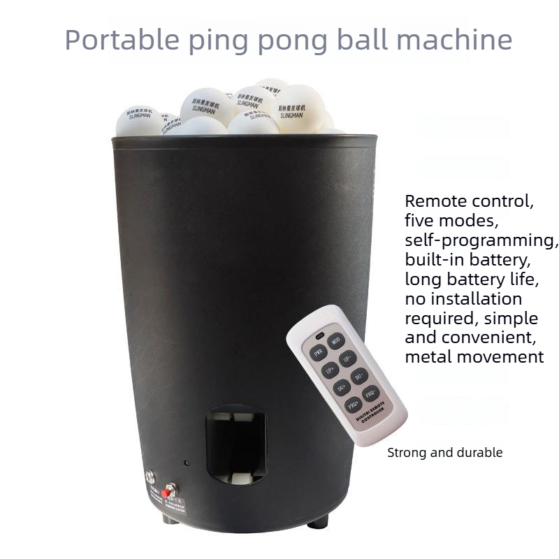 Máquina Portátil de Lanzamient - Table Tennis Launcher reseña y precio