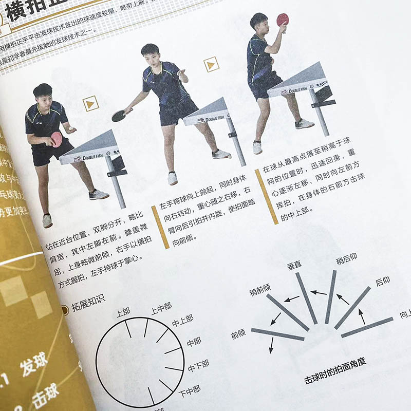 Fundamentos del tenis de mesa: - Table Tennis Illustration reseña y precio