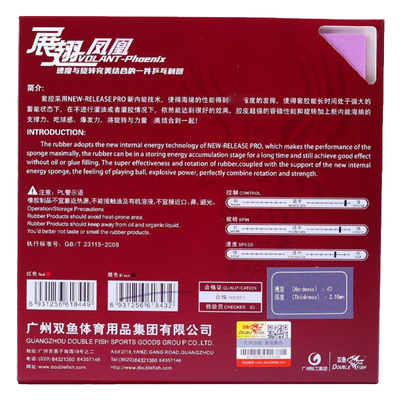 Hoja de goma de Ping Pong de e - Table Tennis Film reseña y precio